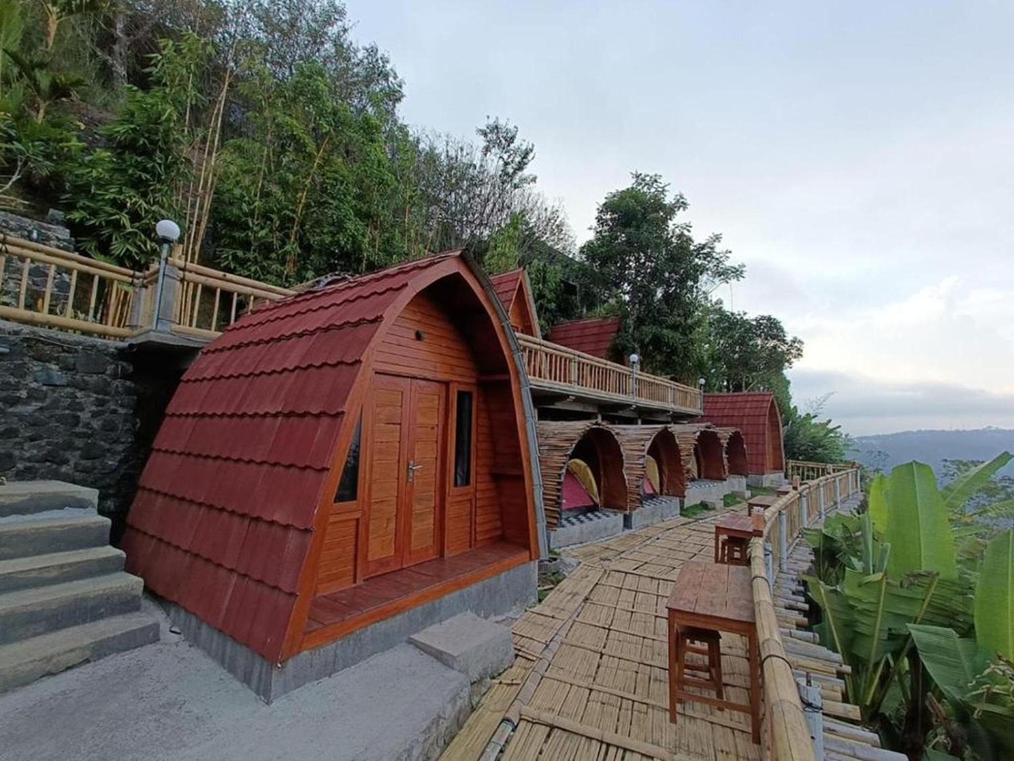 The Panorama Batur Camp Hotel Kintamani Eksteriør billede